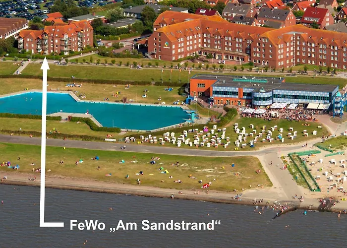 شقة Residenz Am Sandstrand Norddeich نوردين
